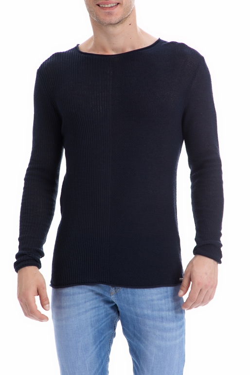 GUESS-Ανδρικό πουλόβερ Guess μπλε